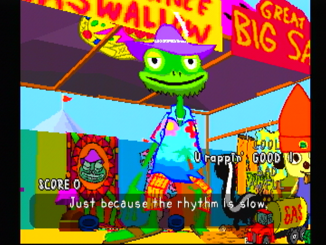 PaRappa the Rapper screenshot 4 for PSP